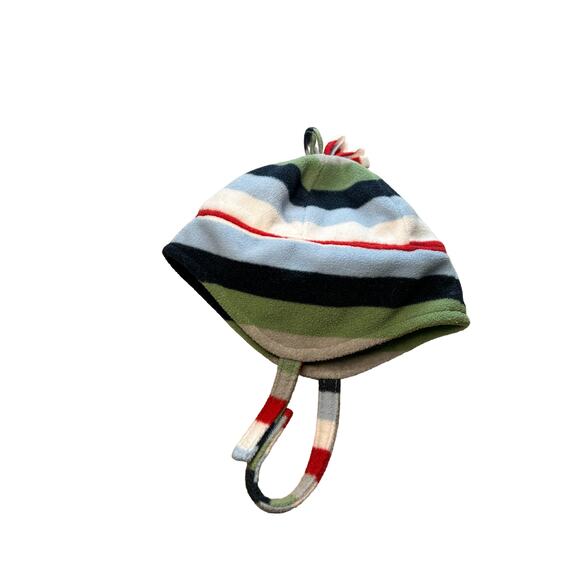 Baby GAP Colorful Soft Cap with Ear Coverage and Loop Thread Fasten 6-12 mos EUC - Picture 4 of 5